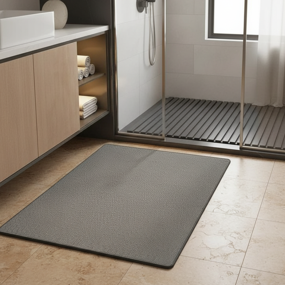 Premium Non-Slip Bathroom Rug | Washable Absorbent Bath Mat for Bathroom Floors Rugs & Mats