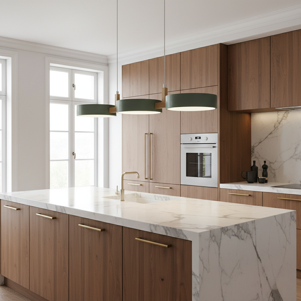 Trestle Linear Pendant Light - Scandinavian Design for Dining & Kitchen Spaces Pendant Lights