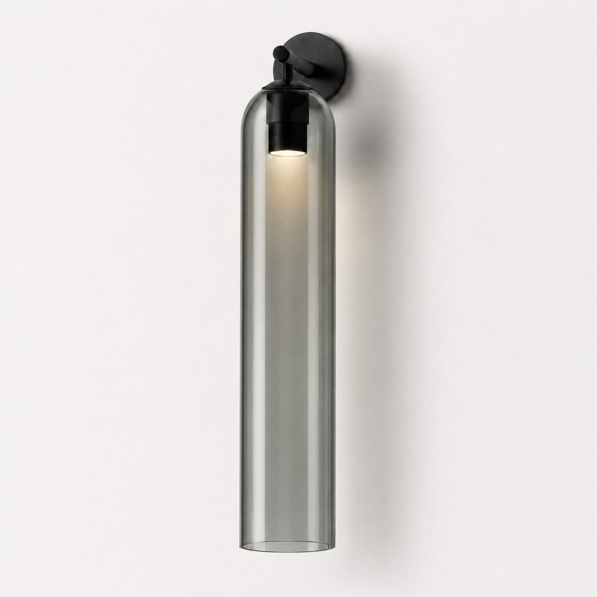 Art Glass Sconce Cylinder Wall Light