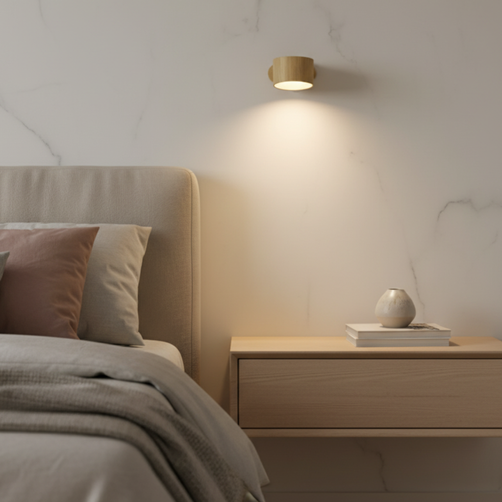 Pivot Easy-Stick - 360° Wireless Wall Sconce, Cordless LED, Battery Powered, USB Rechargeable Wall Light
