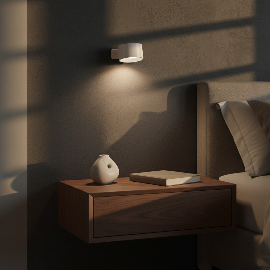 Pivot Easy-Stick - 360° Wireless Wall Sconce, Cordless LED, Battery Powered, USB Rechargeable Wall Light