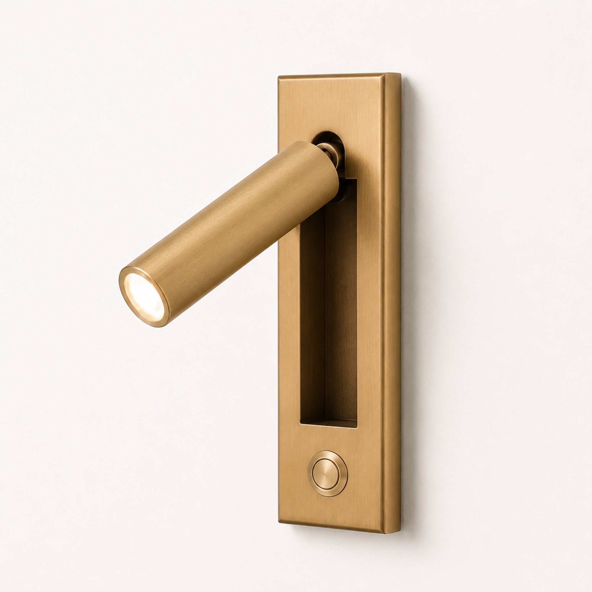 Embedded Bedside Sconce Folding Reading Light