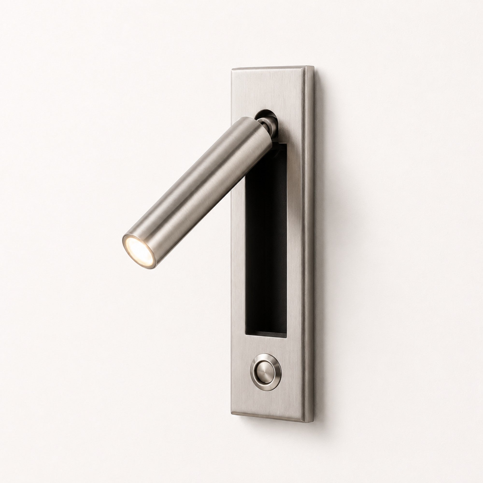 Embedded Bedside Sconce Folding Reading Light