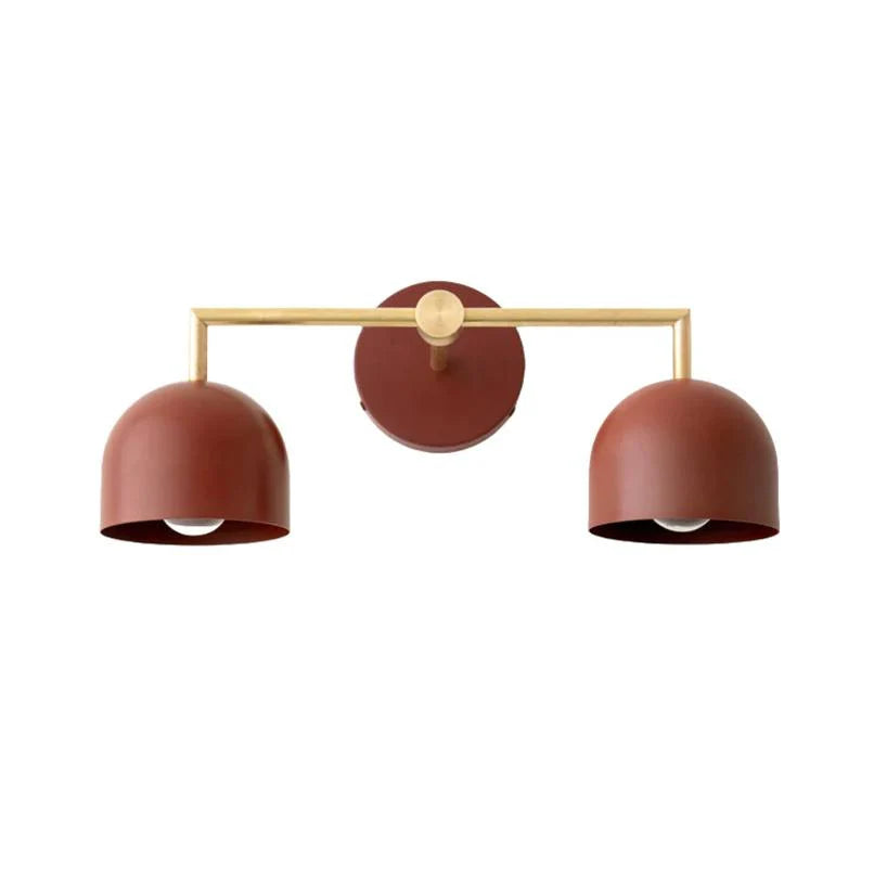Nordic Dome Shade Vanity Sconce, 2 or 3-Light