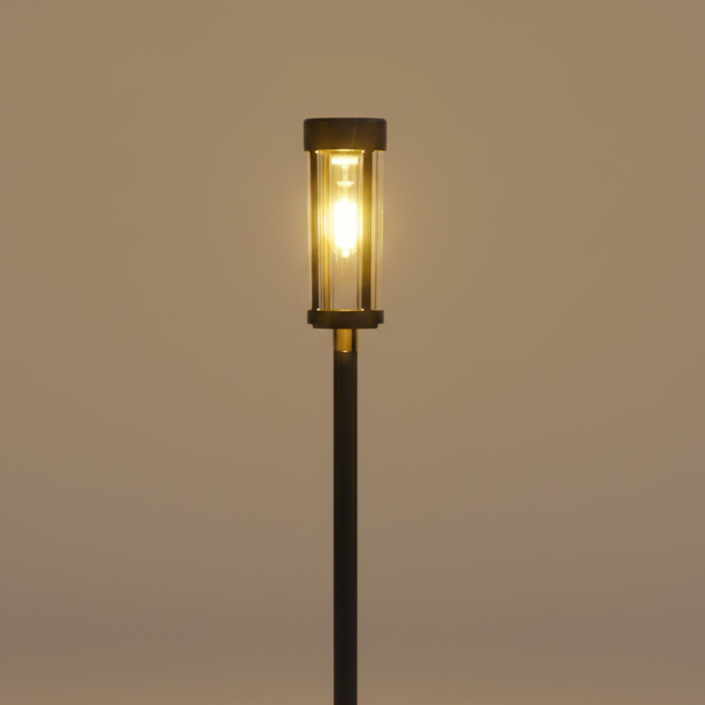 Elegant Solar Garden Pathway Lights - LED Outdoor Stake Lamps for Pathway Lighting Outdoor Lighting