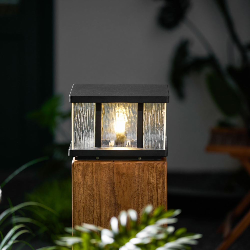 Modern Outdoor Pillar Light - Waterproof Aluminum Pillar Lamp for Pathways Outdoor Lighting