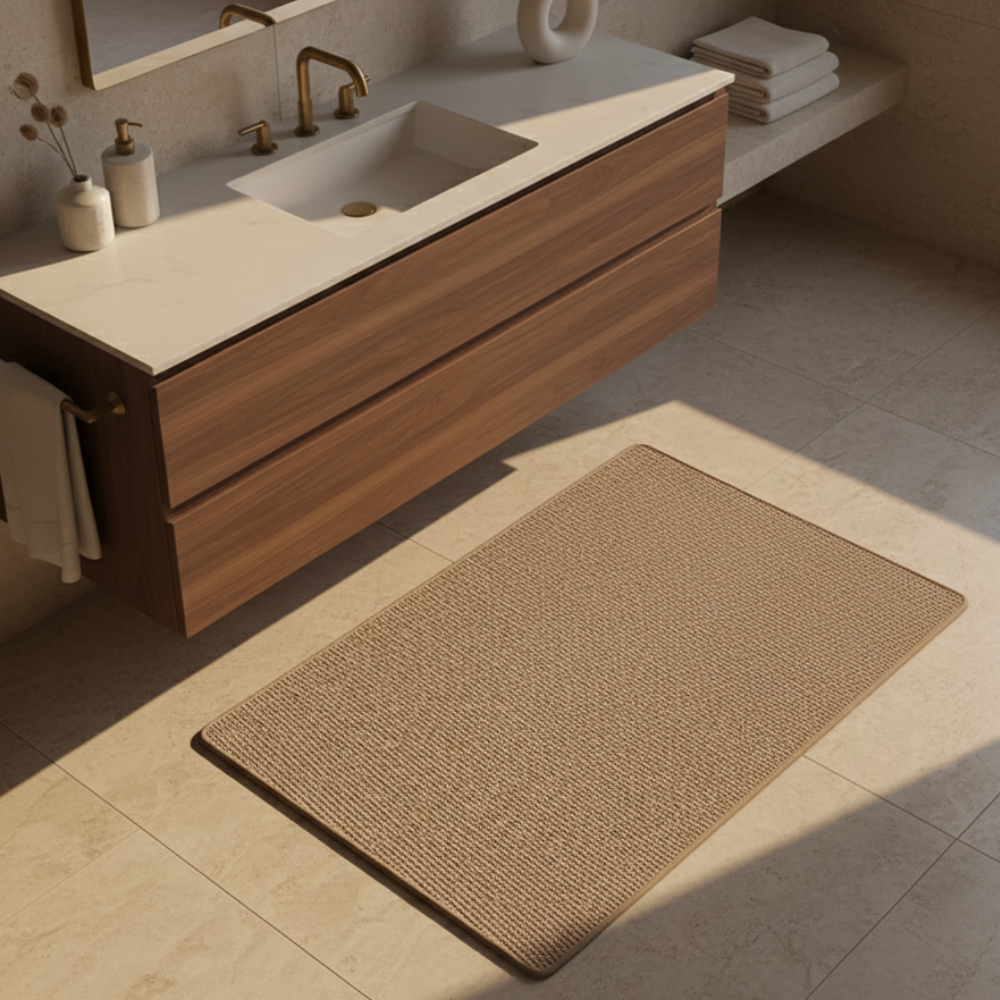 Premium Non-Slip Bathroom Rug | Washable Absorbent Bath Mat for Bathroom Floors Rugs & Mats