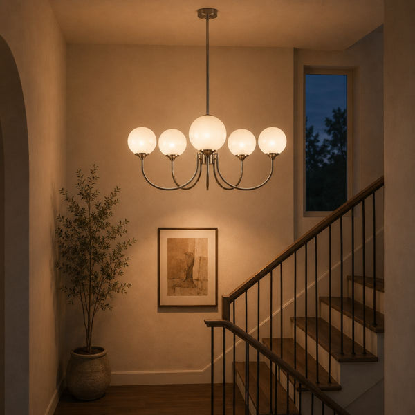 Above a stairwell
