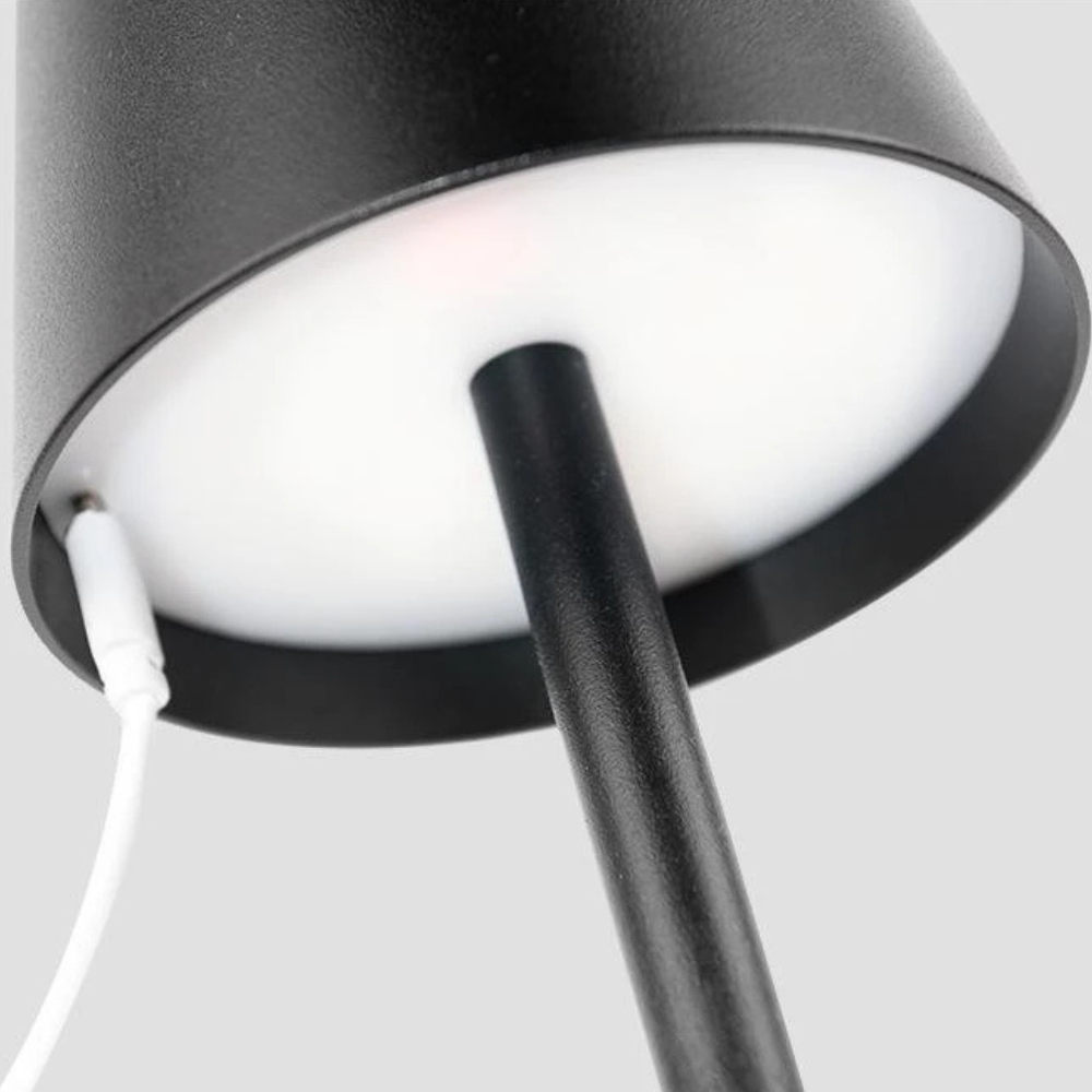 Modern Scandinavian Dimmable Table Lamp - Wireless Touch Control for Outdoor & Indoor Use Table Lamps