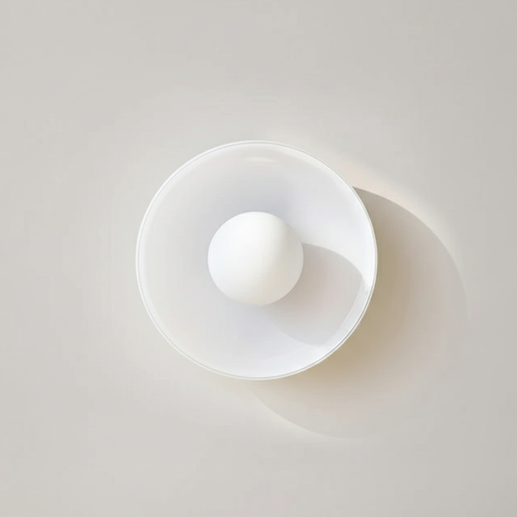 Sonnet Mid-Century Modern Wall Sconce Light with Dual-Layered Illumination Wall Light