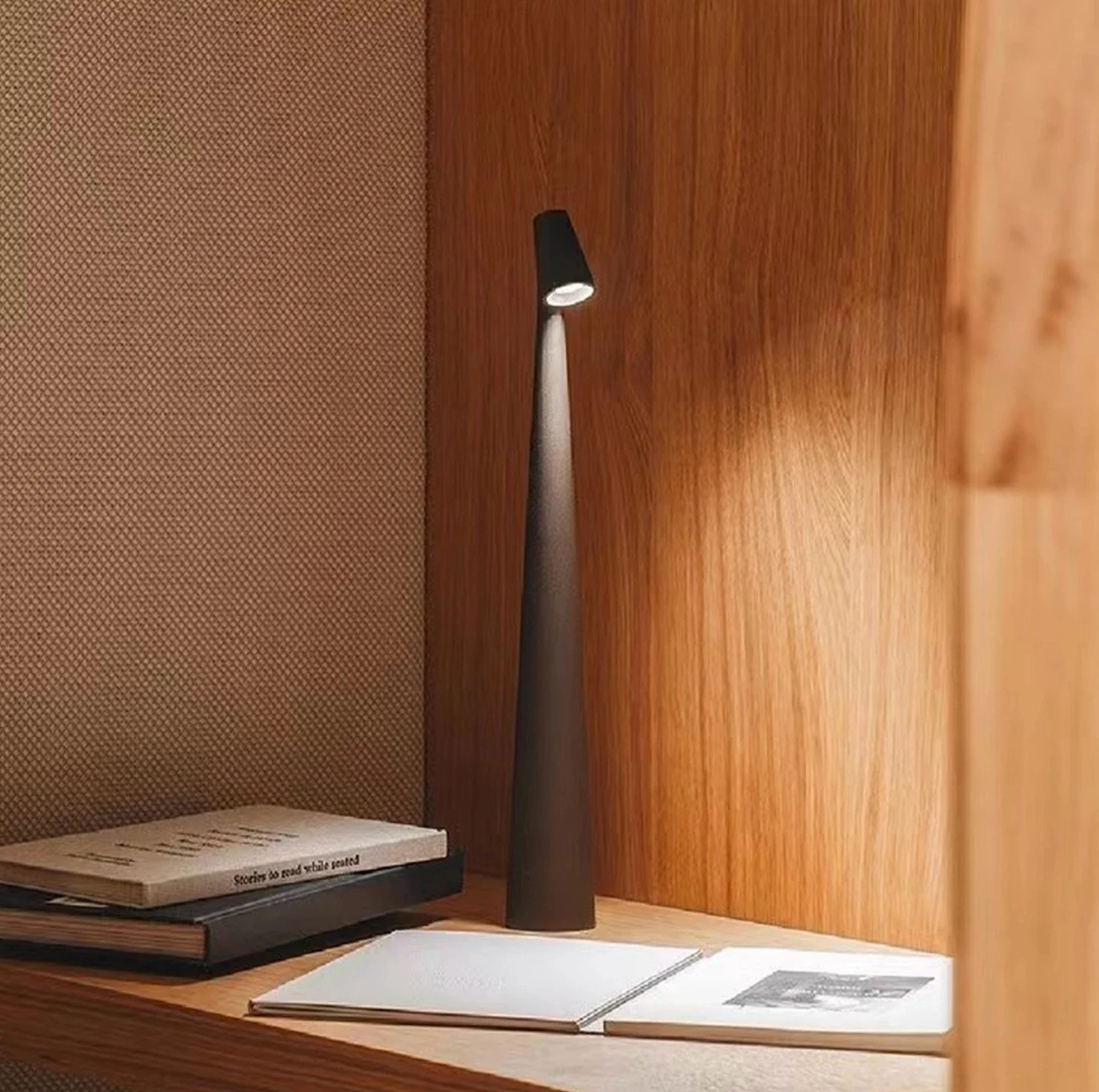 Wireless LED Table Lamp with Touch Dimming Function Lamps & Light Fixtures