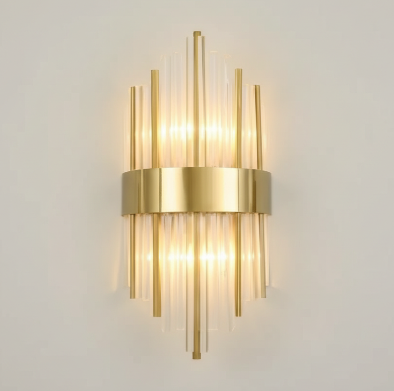 Elegant Crystal Wall Sconce - Adjustable LED Wall Lights for Modern Spaces Wall Light