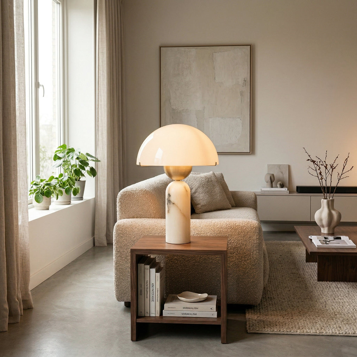 Peono Stone Table Lamp