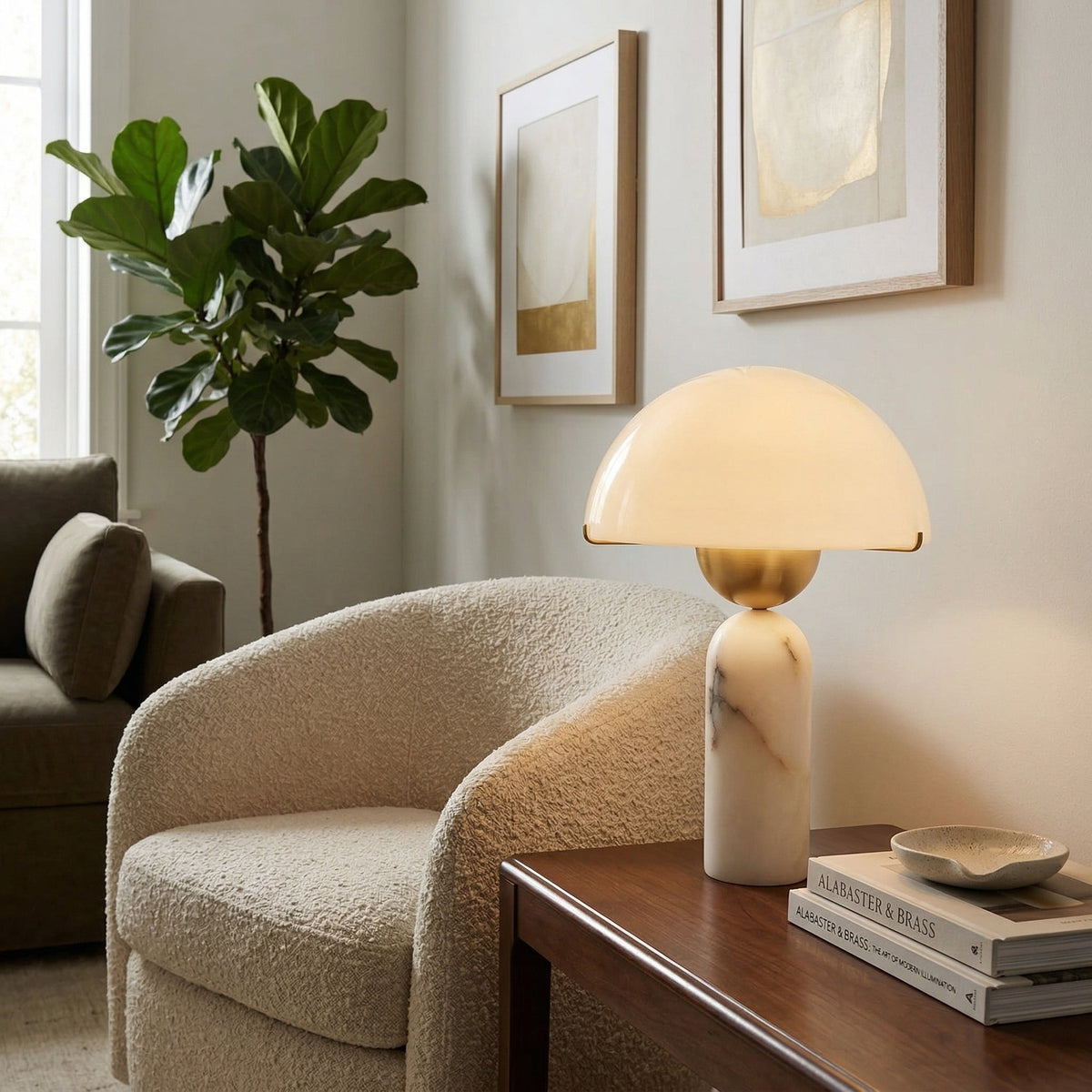 Peono Stone Table Lamp