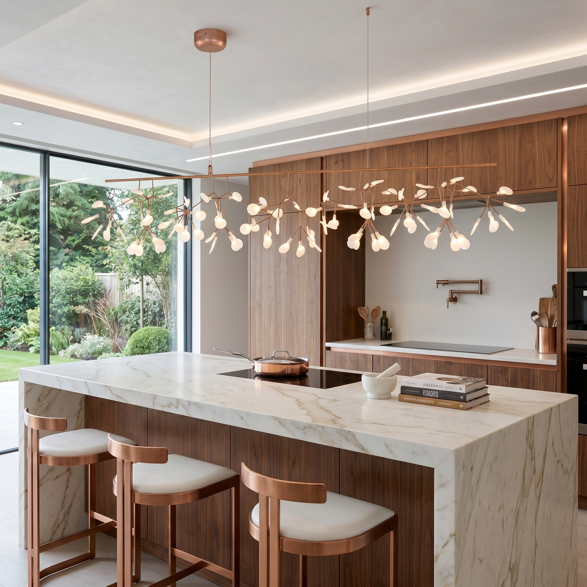 Heracleum Firefly LED Branch Chandelier