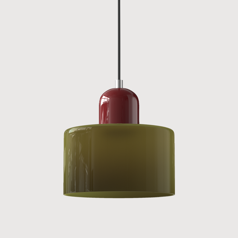Bauhaus Glass Pendant Light - Modern Kitchen Pendant Lighting Fixture Lighting