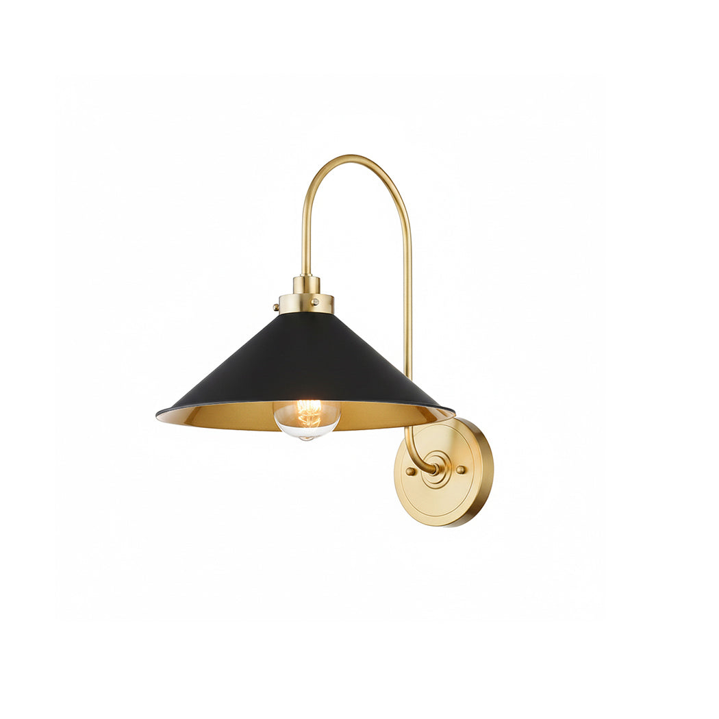 Clivedon Metal-Shade Wall Sconce