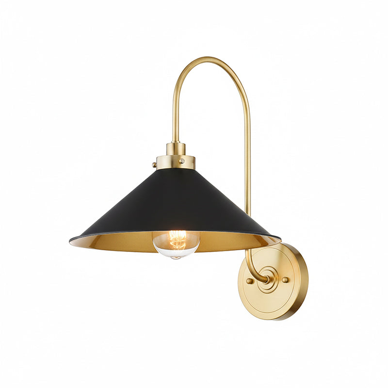Clivedon Metal-Shade Wall Sconce