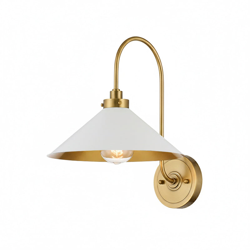 Clivedon Metal-Shade Wall Sconce