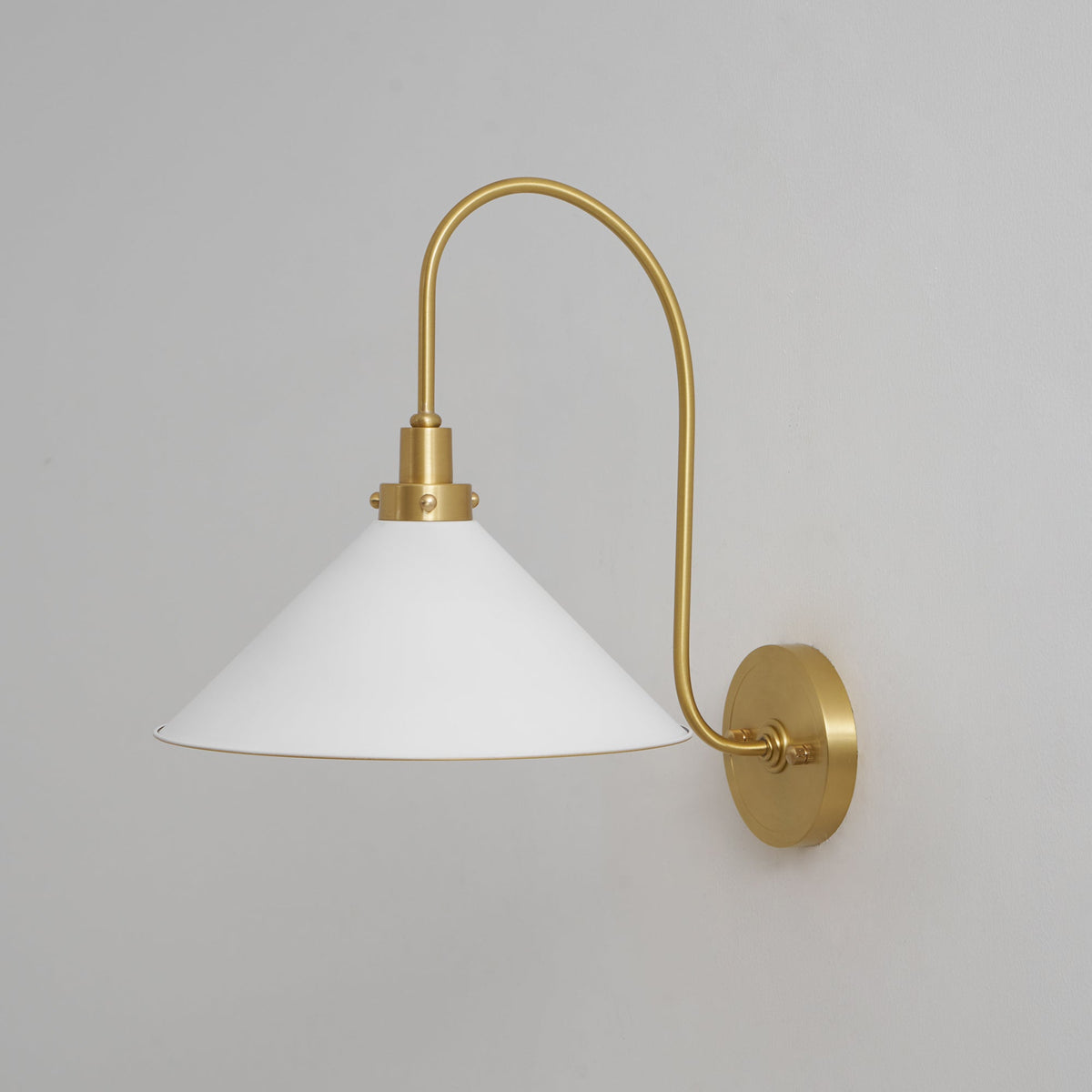 Clivedon Metal-Shade Wall Sconce