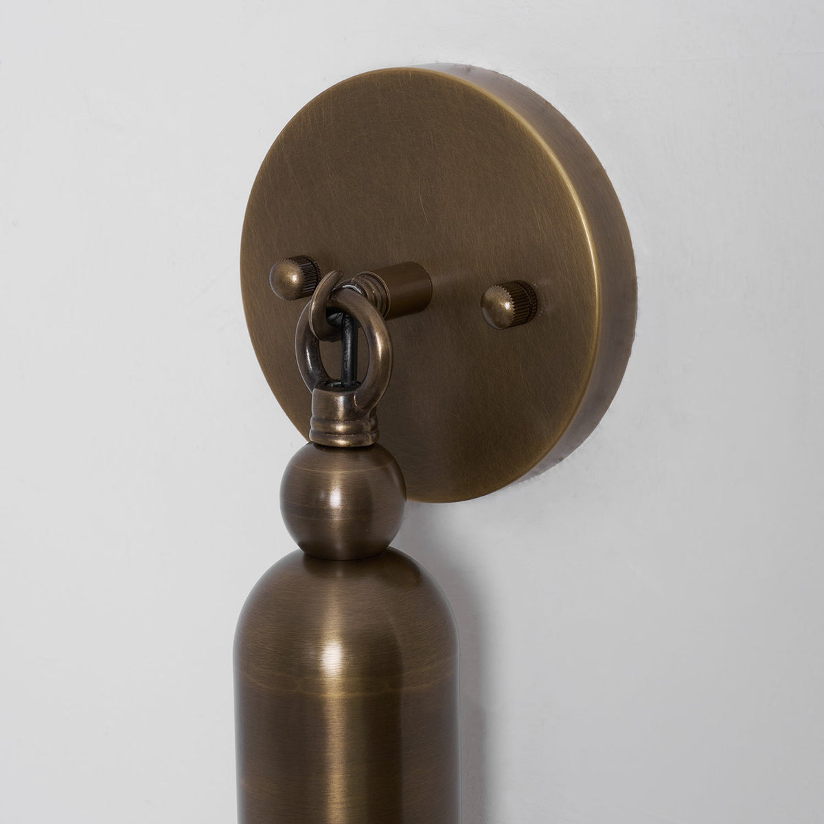 Darby Brass & Glass Wall Lamp