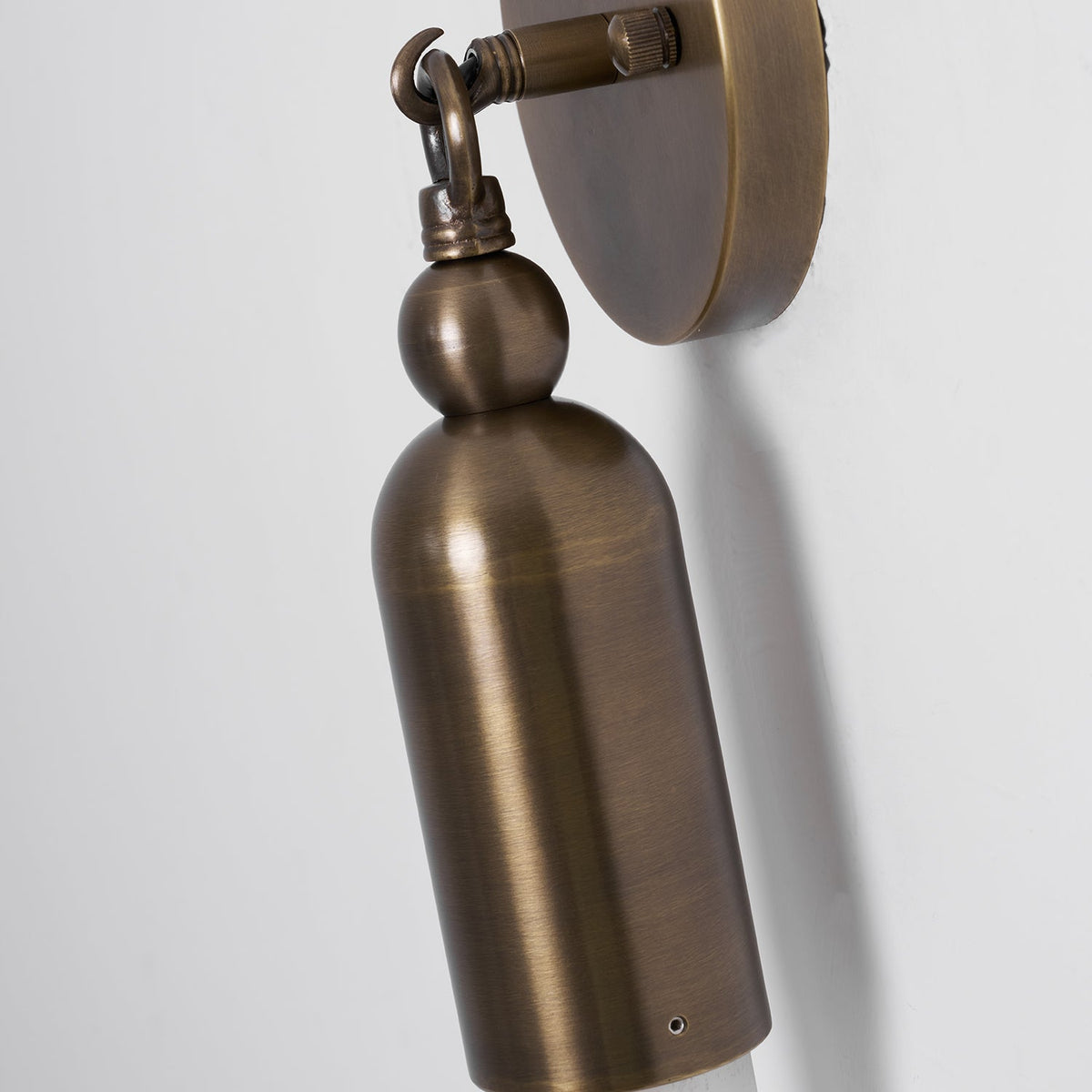 Darby Brass & Glass Wall Lamp