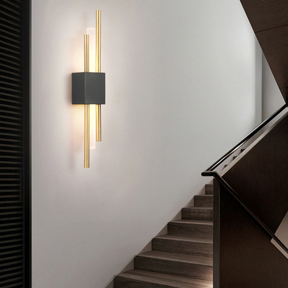 Elegant Black and Gold Wall Sconce Lighting Fixture Wall Lighting