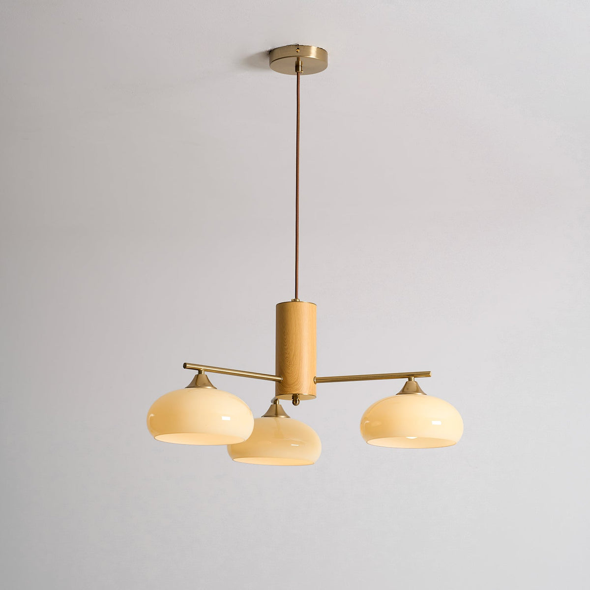 Nova Elliptical Persimmon Chandelier