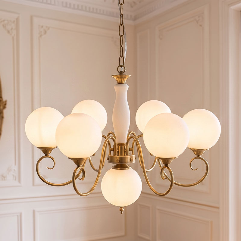 Evelyn Glass Chandelier