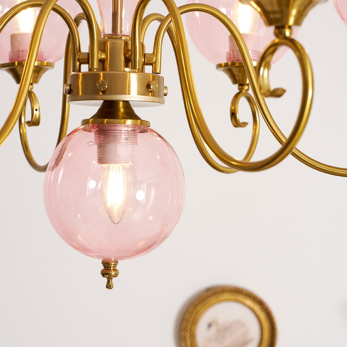 Evelyn Glass Chandelier