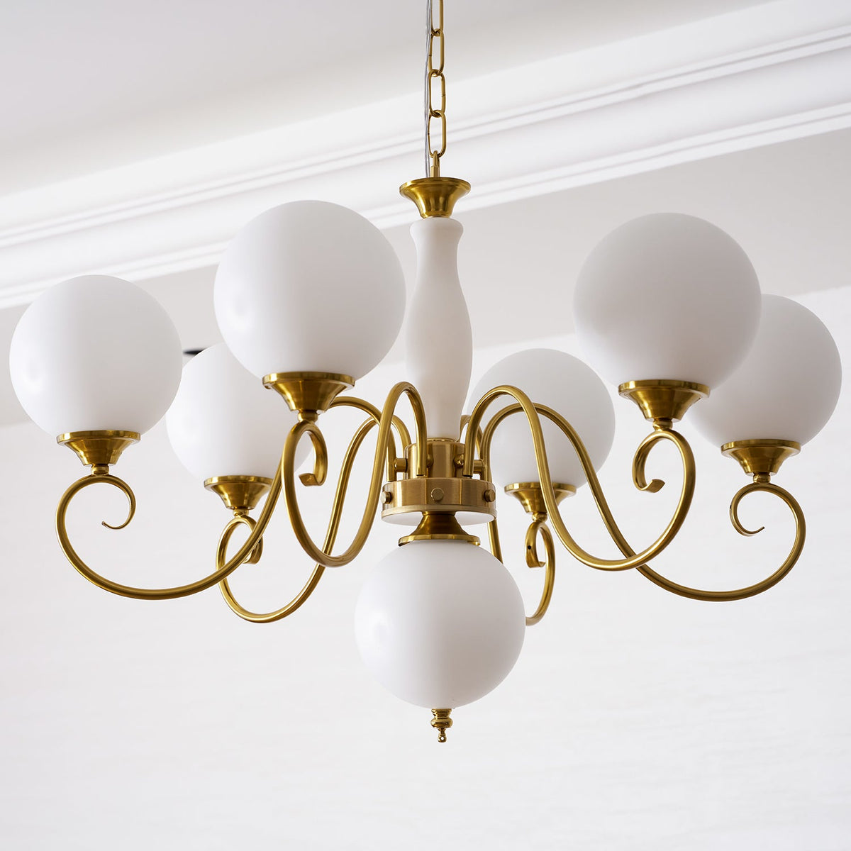 Evelyn Glass Chandelier