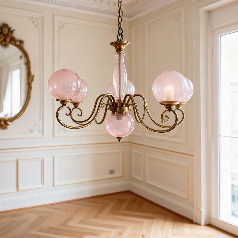 Evelyn Glass Chandelier