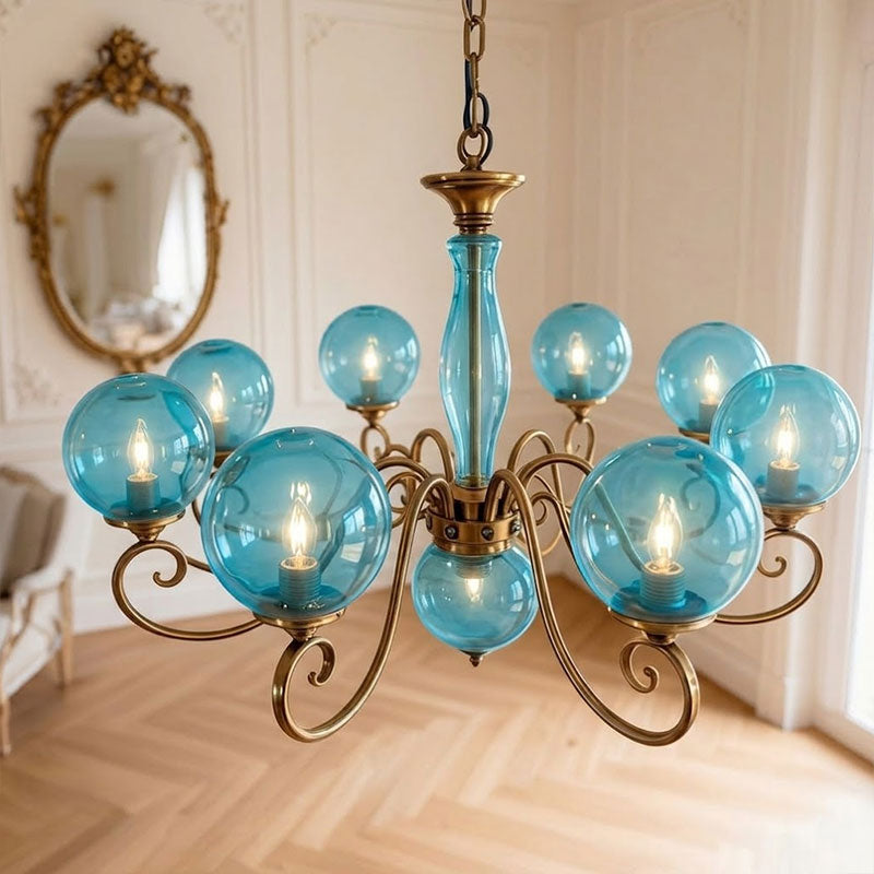 Evelyn Glass Chandelier