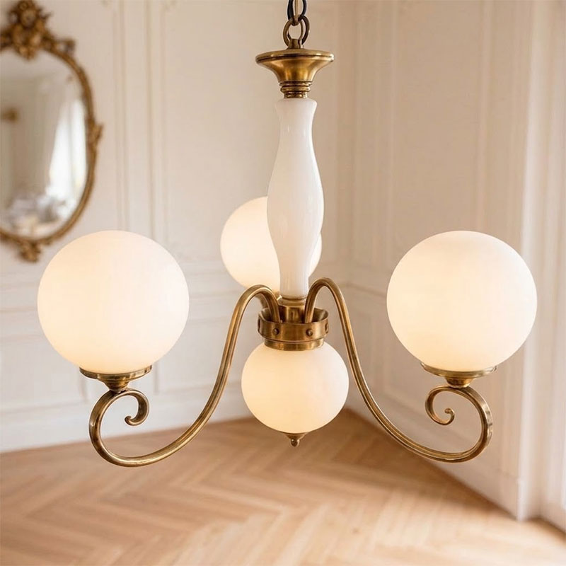 Evelyn Glass Chandelier