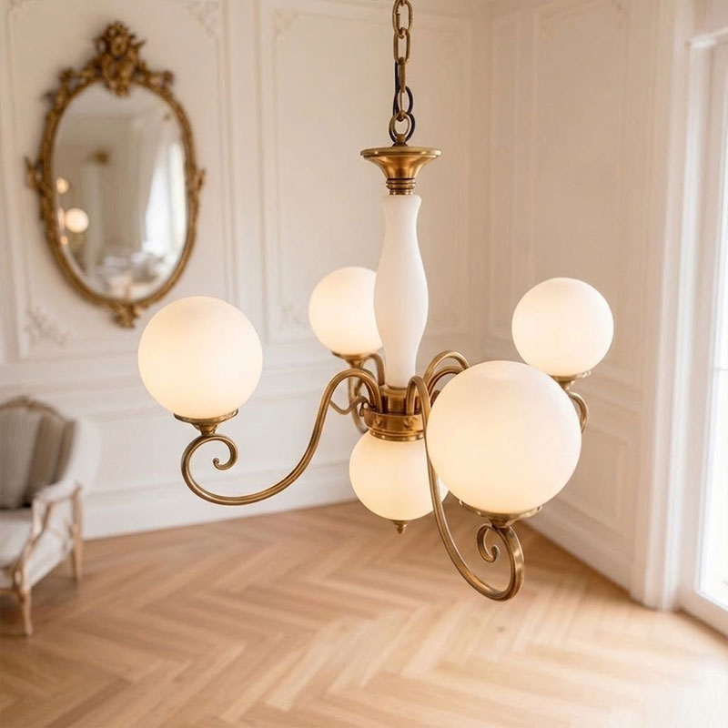 Evelyn Glass Chandelier