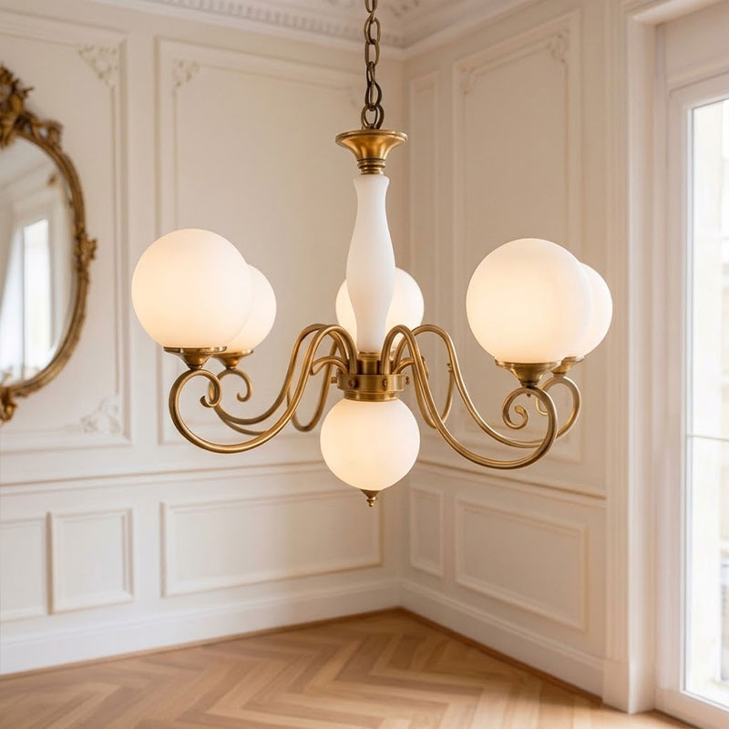 Evelyn Glass Chandelier