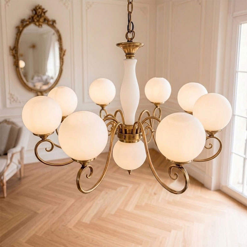 Evelyn Glass Chandelier