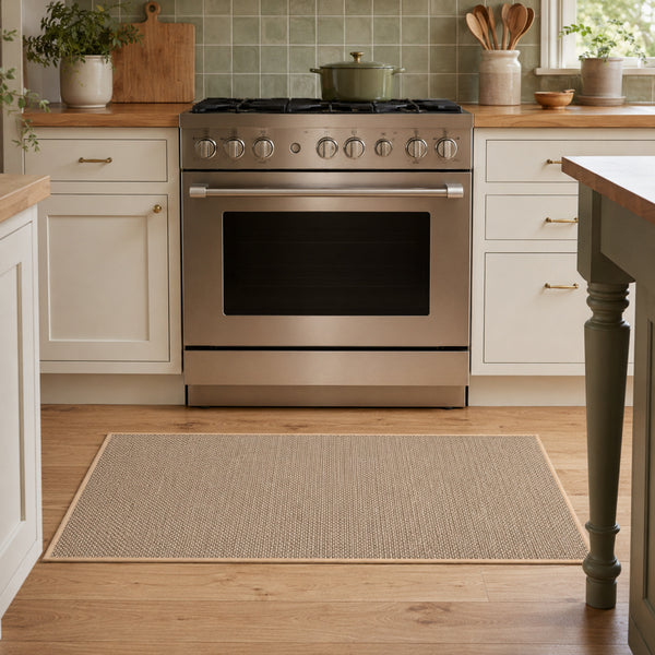By the stove