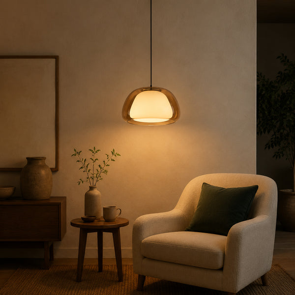 In a living room