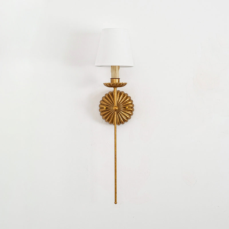 Catina Gold-Leaf Double Wall Sconce