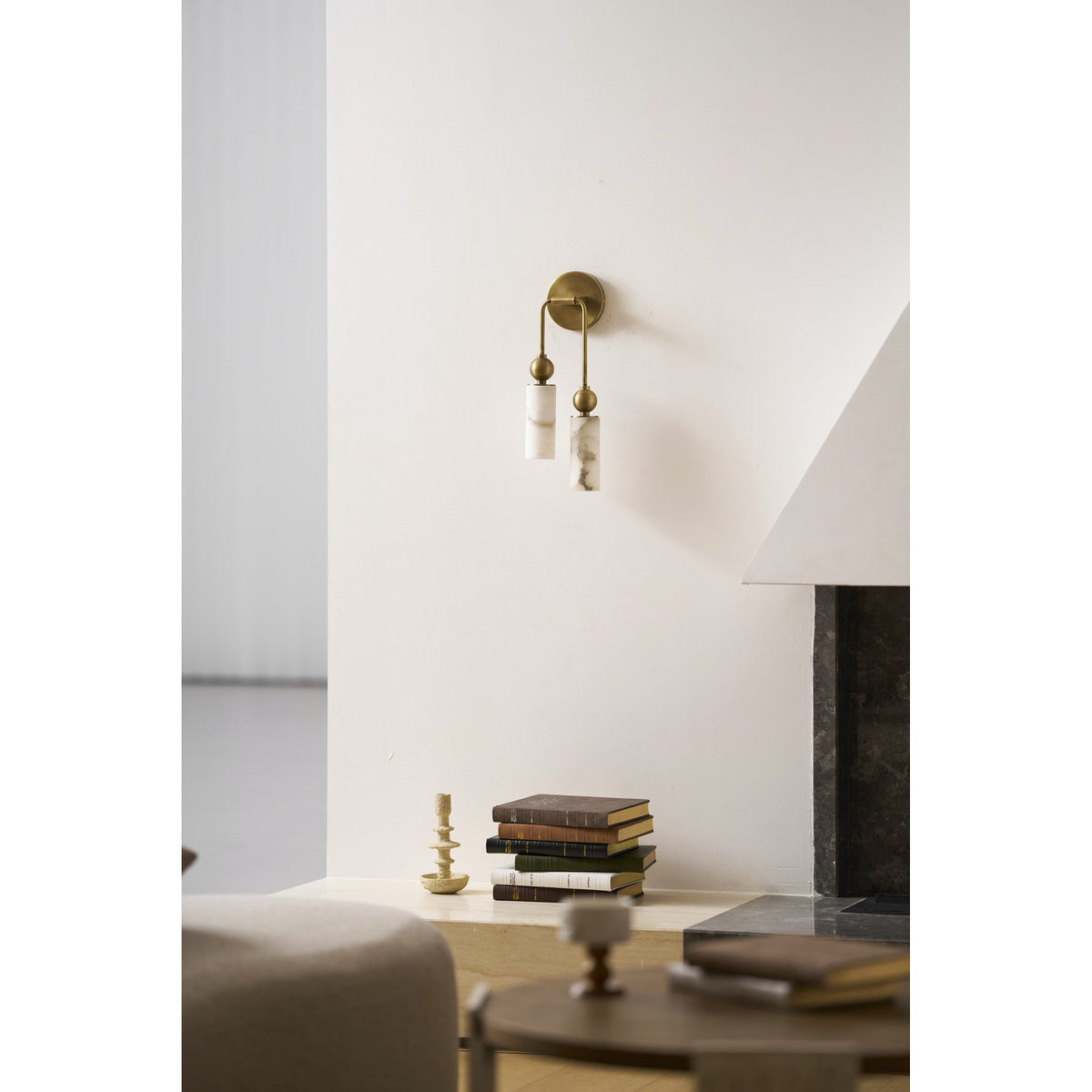 Harlin Alabaster Wall Lamp