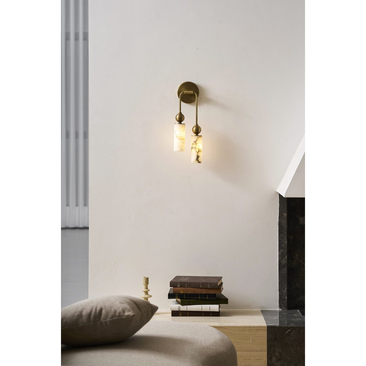 Harlin Alabaster Wall Lamp