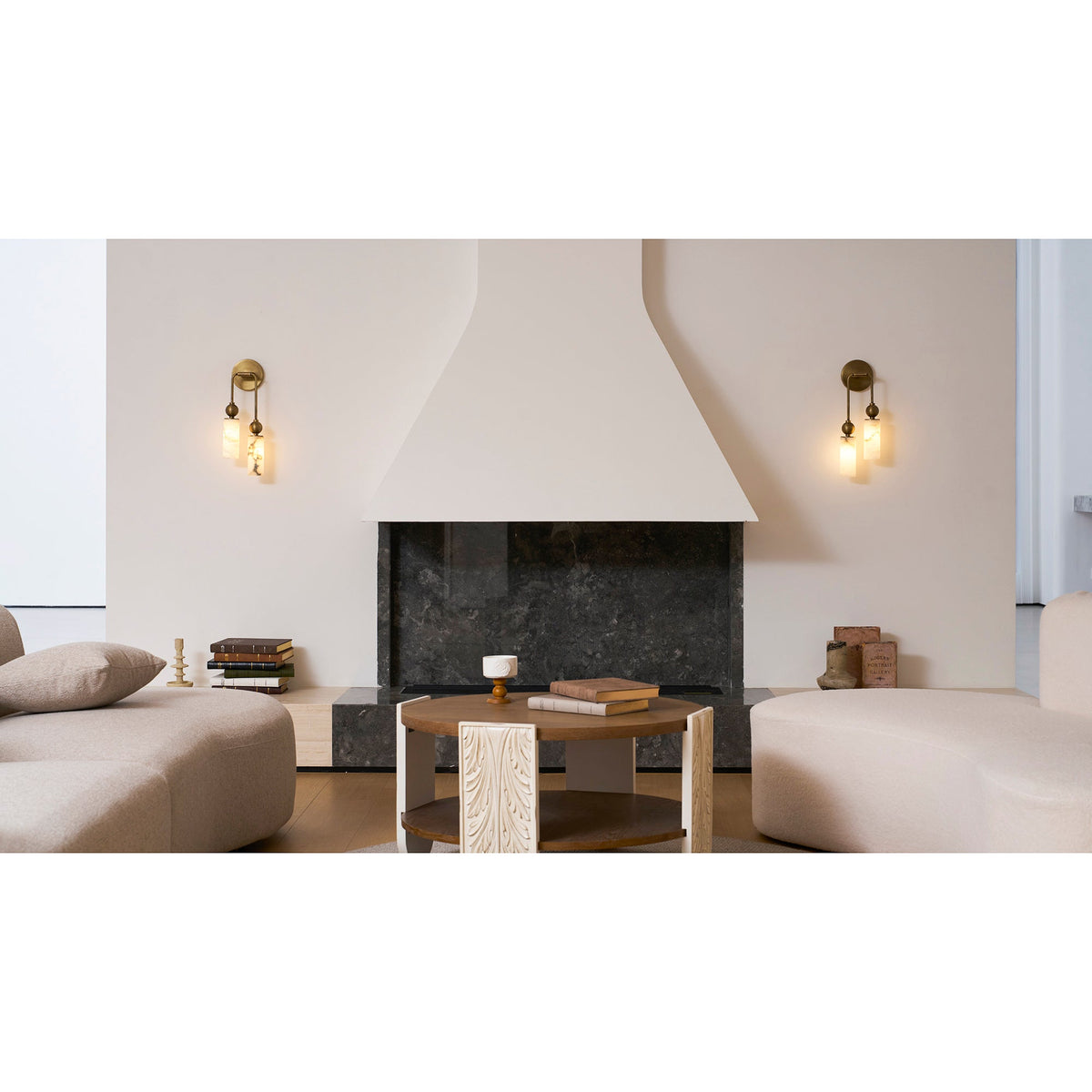 Harlin Alabaster Wall Lamp