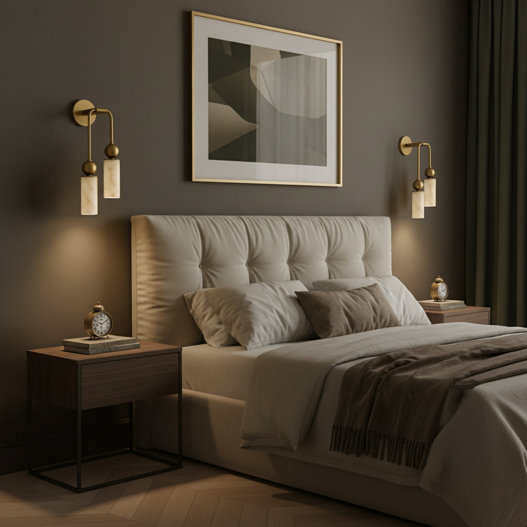 Harlin Alabaster Wall Lamp