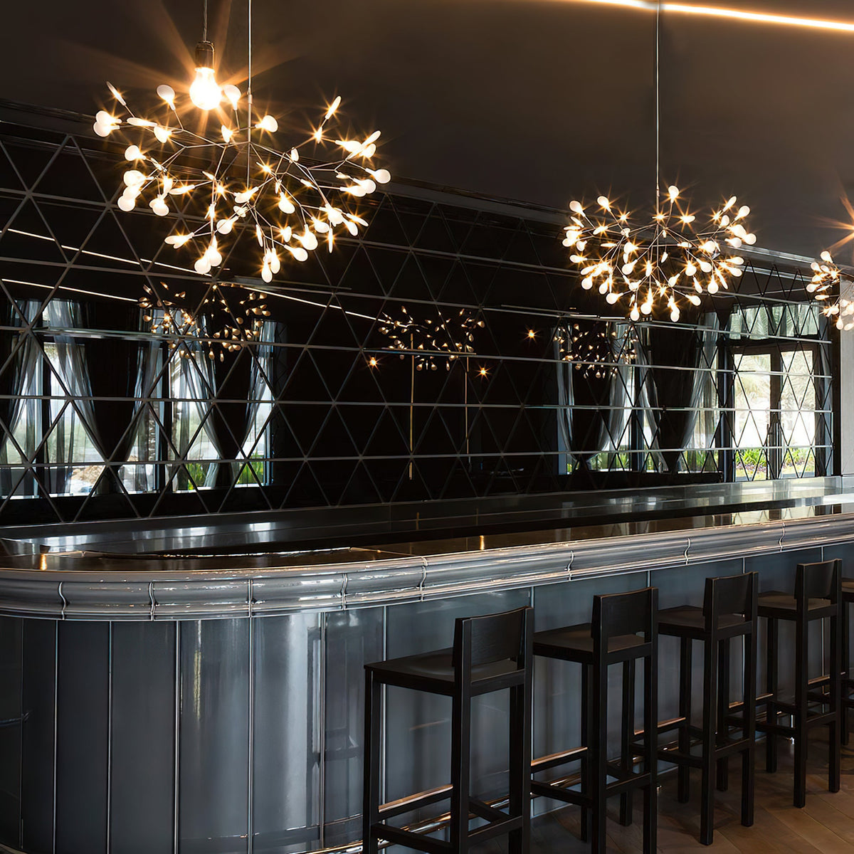 Heracleum Firefly LED Branch Chandelier