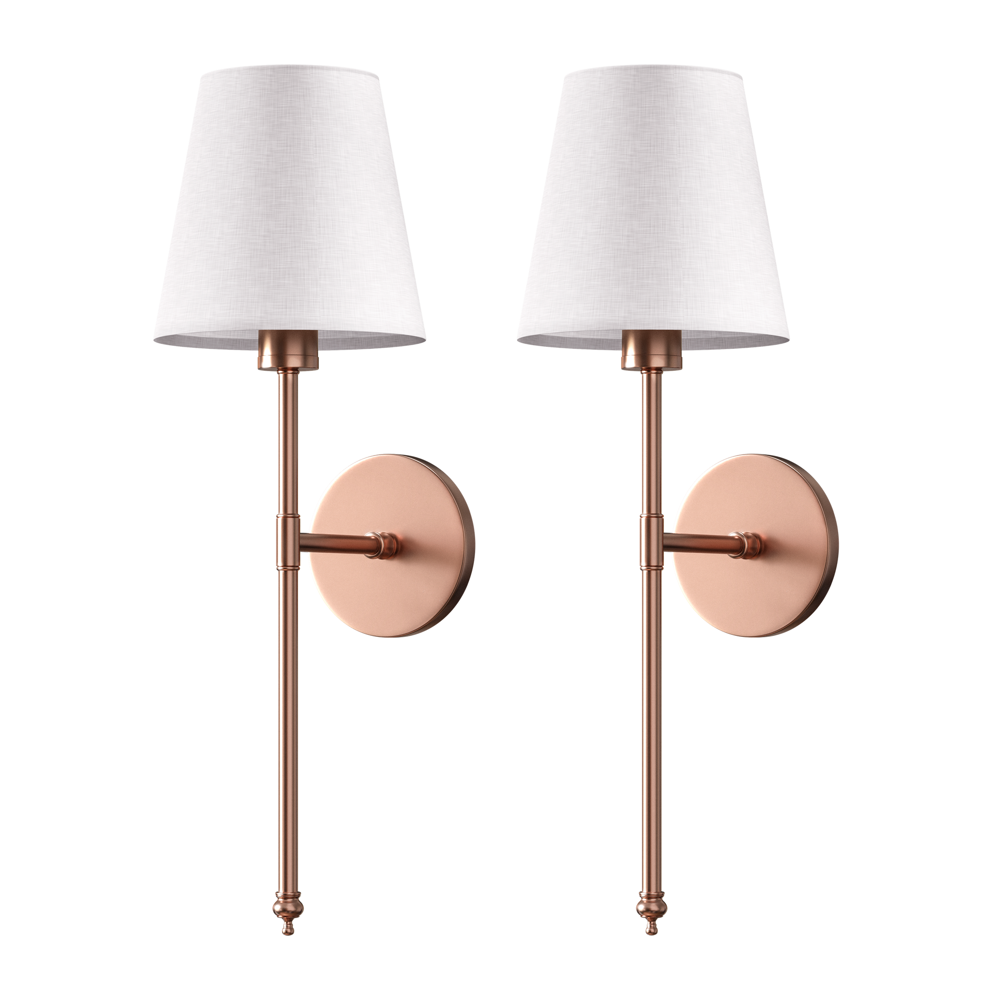 Wireless Peel and Stick Wall Sconces, Set of 2