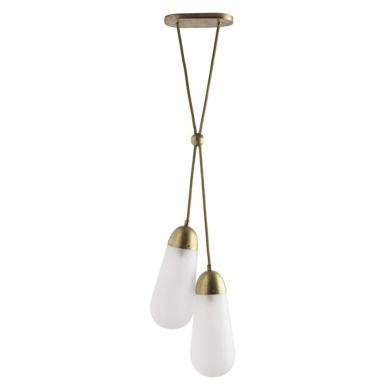 Lariat Swag-Cord Cluster Pendant