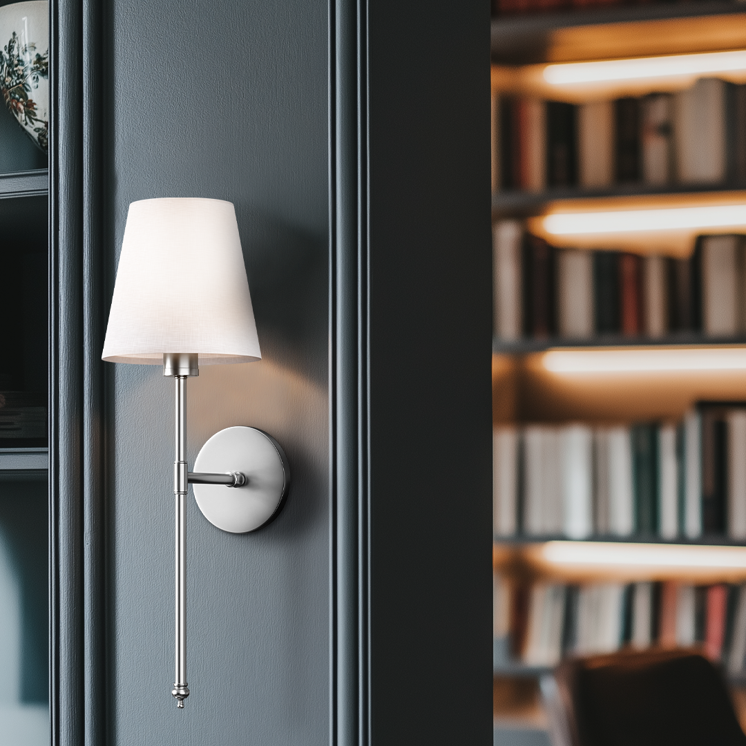 Wireless Peel and Stick Wall Sconces, Set of 2