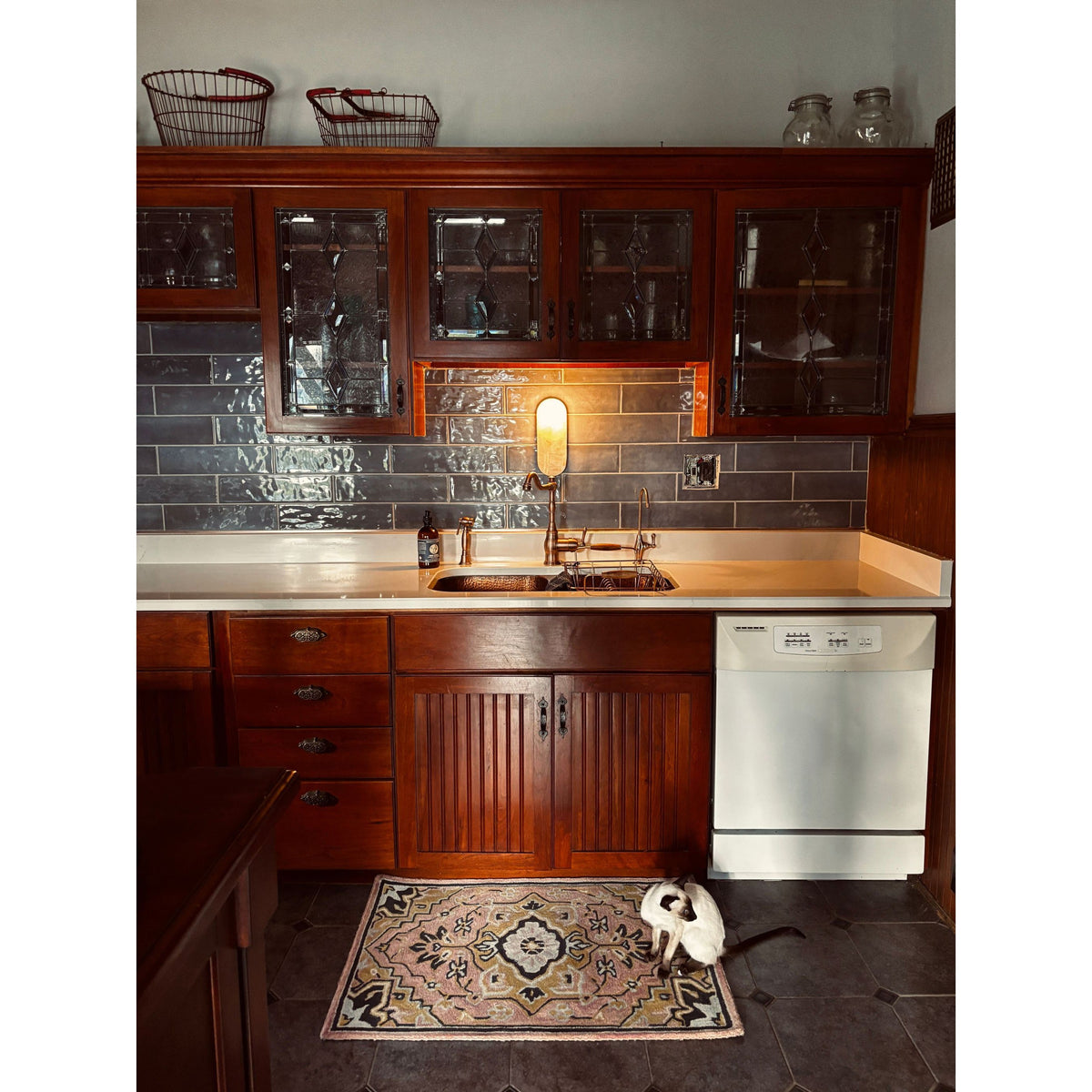 Lucie Onyx & Travertine Wall Lamp