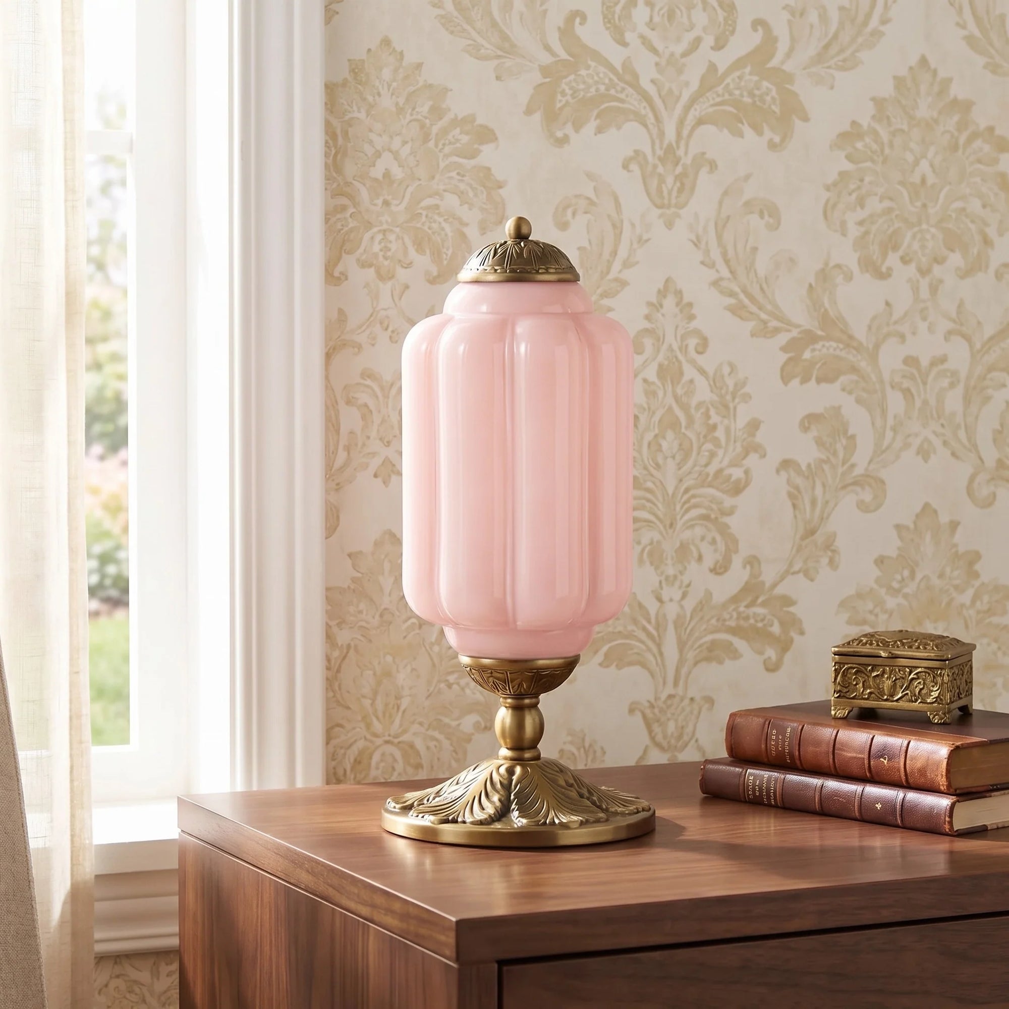 Lumi Fluted Glass Table Lamp